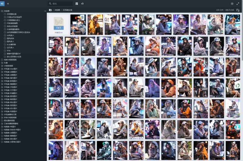 图库资源整站打包源码 附图片库(共190G)-无名博客