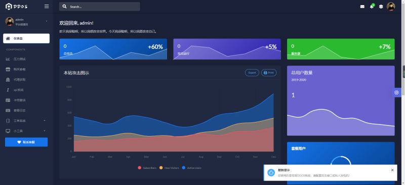 苍穹DDOS程序源码下载附带安装教程-无名博客