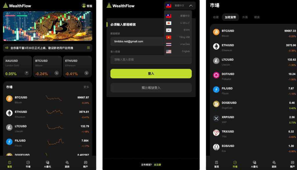图片[2]-WealthFlow交易所+模拟账号前端uniapp编译后+后端php-无名博客