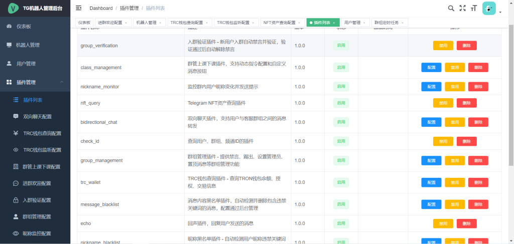 图片[1]-【全网首发】TG多功能模块化机器人/Telegram多机器人支持/带视频搭建教程-无名博客